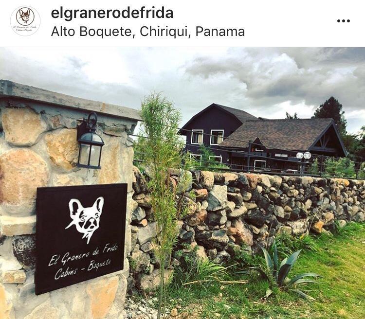 El Granero De Frida Hotell Boquete Exteriör bild